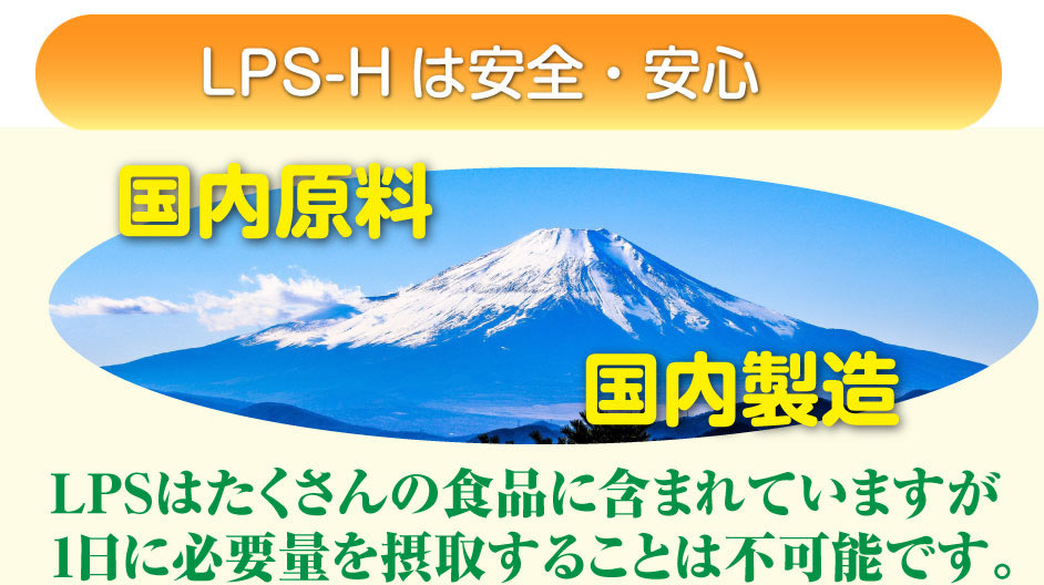 LPSは安全安心